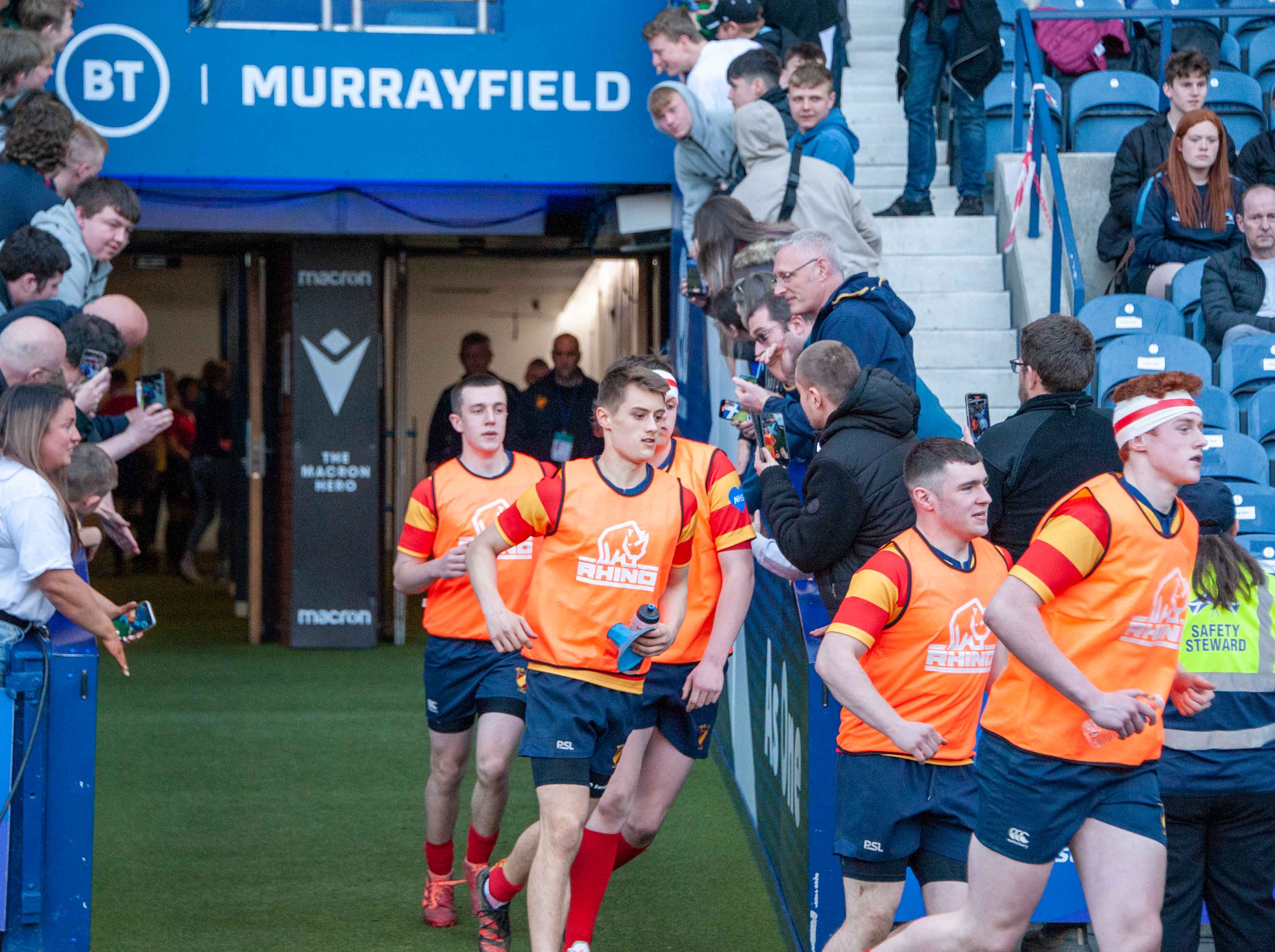 U18 Cup Final Boroughmuir v West West of Scotland Football Club