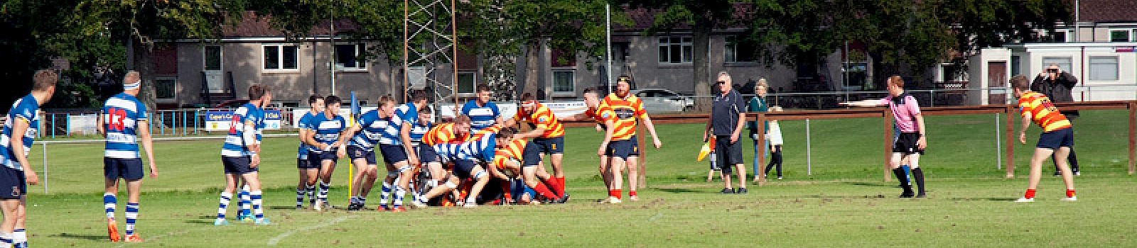 West have a bad day at Duffus Park