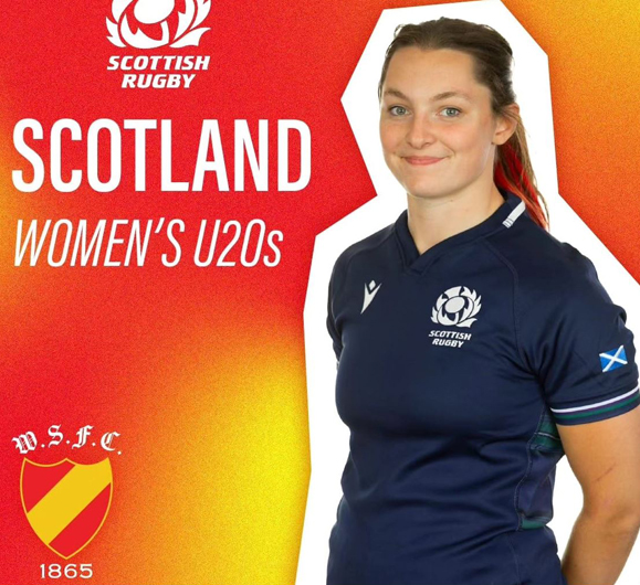 Elie Williamson in Scotland U20's
